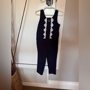 Janie and Jack navy jumpsuit.  Size 4T